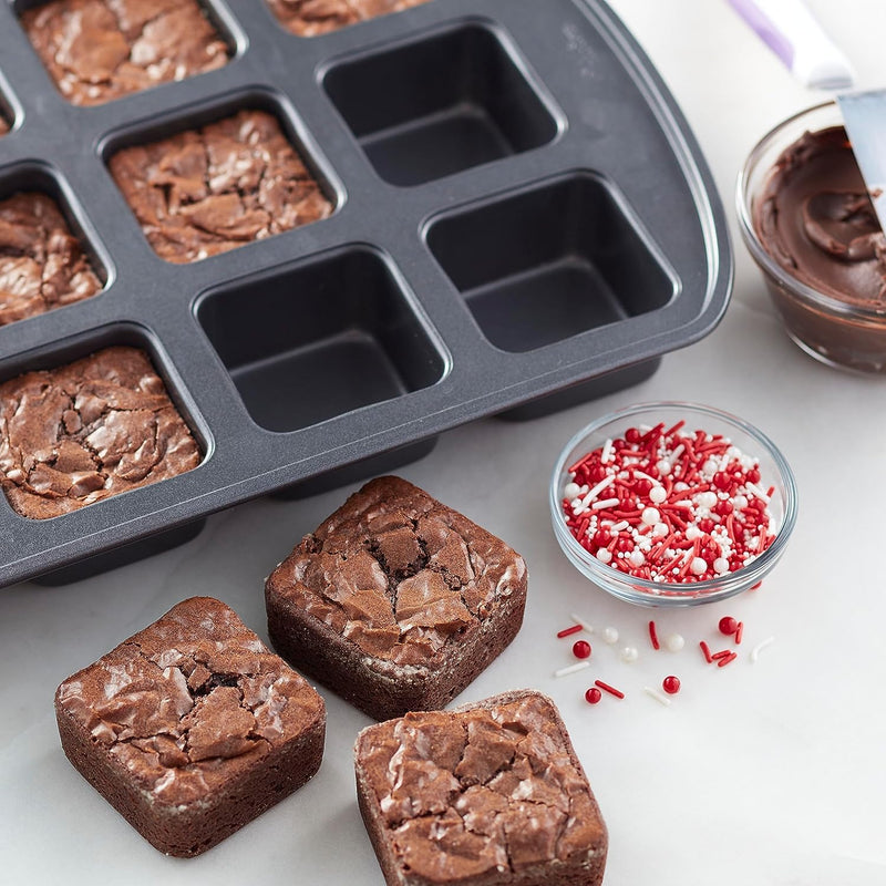 Wilton 12-Cavity Steel Brownie Bar Pan