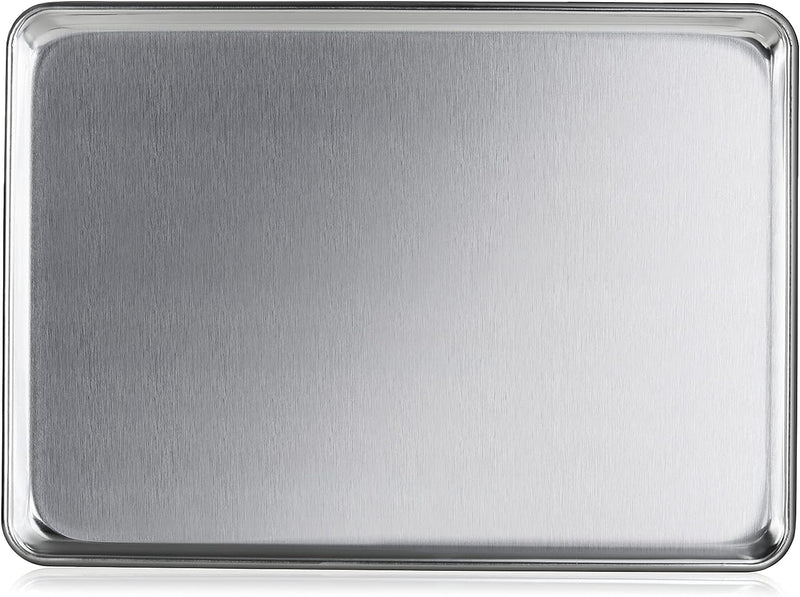 New Star Foodservice Commercial Aluminum Sheet Pan - 15 x 21 x 1 Two Thirds Size