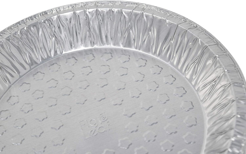 Premium 9-Inch Disposable Aluminum Foil Pie Pans 60 Pack