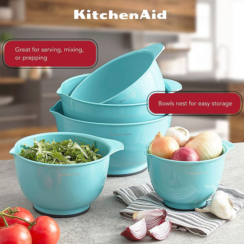 KitchenAid Mixing Bowls Set of 3 Empire Red 2 Quarts