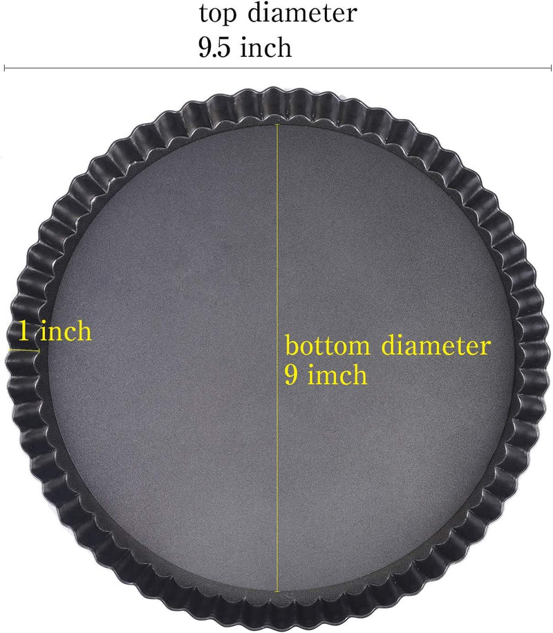 9 Non-Stick Tart Pan - Carbon Steel Construction