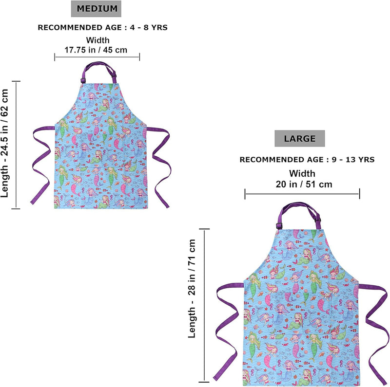 Kids Apron - Dual Pockets - Multifunctional