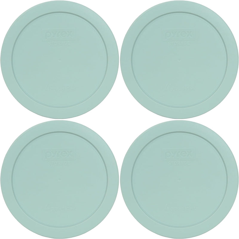 Pyrex 7201-PC 4-Cup Glass Bowl Lid - Muddy Aqua