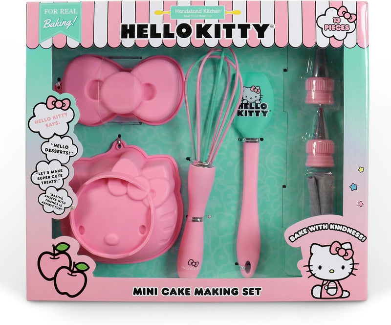 Hello Kitty Baking Set with Cupcake Mold  Cookie Cutters