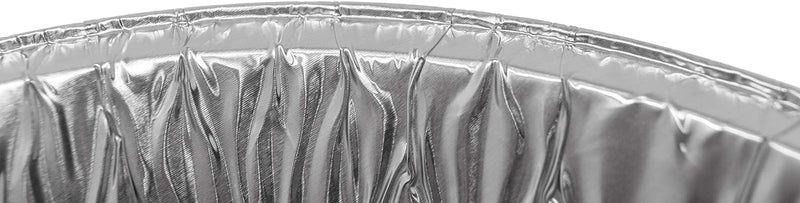 Premium 9-Inch Disposable Aluminum Foil Pie Pans 60 Pack