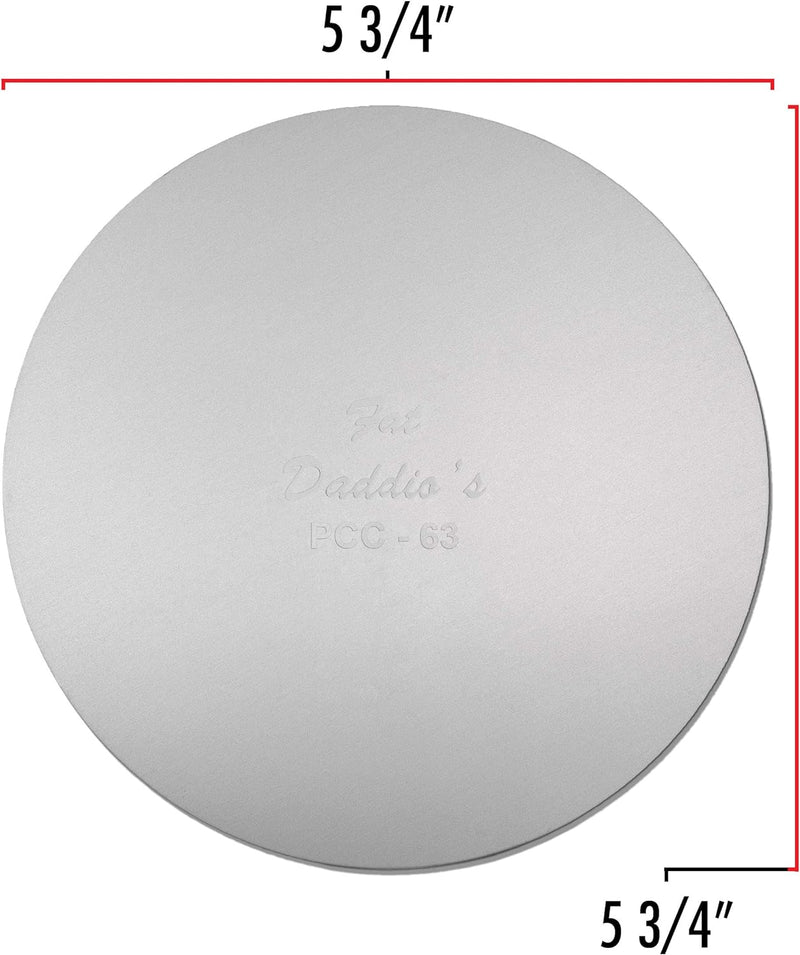 Fat Daddios 6x3 Inch Round Cheesecake Pan - Silver