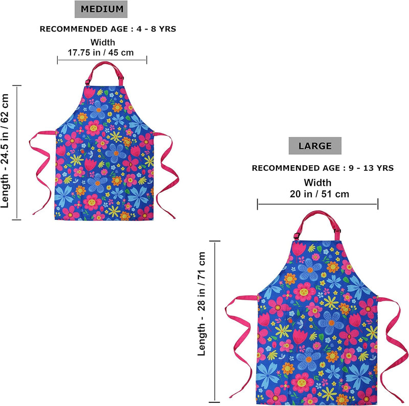 Kids Apron - Dual Pockets - Multifunctional