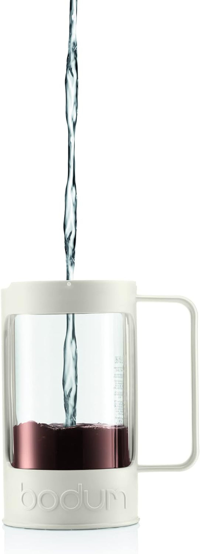 Bodum Bean French Press Coffee Maker with Coffee Grind Catcher, 34 Ounce, Black