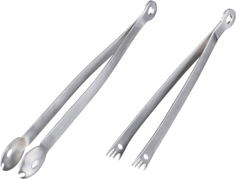 Prepworks by Progressive Appetizer Tongs, Stainless Steel - Set of 2