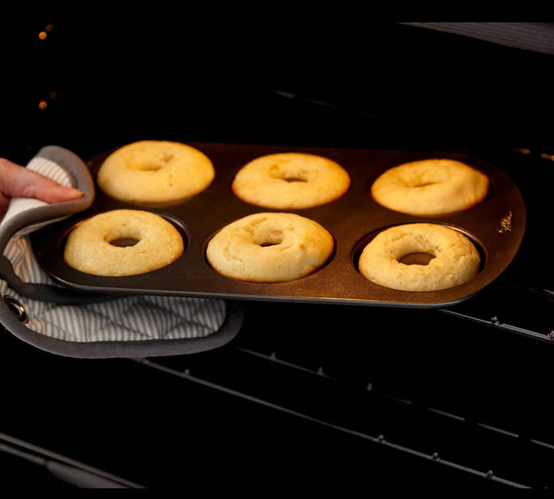 Wilton Non-Stick 6-Cavity Donut Baking Pans, 2-Count