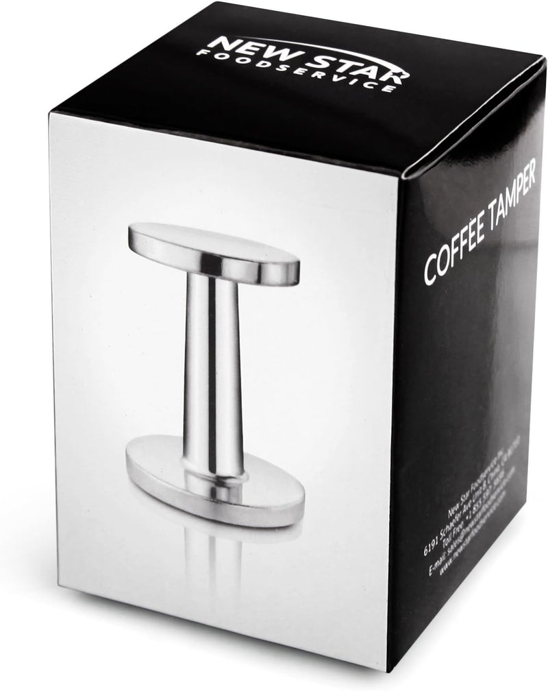 New Star Foodservice 43310 Casting Aluminum Espresso Tamper