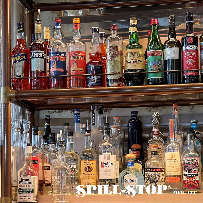 Spill-Stop Chrome Liquor Pourer (285-50) (86416)