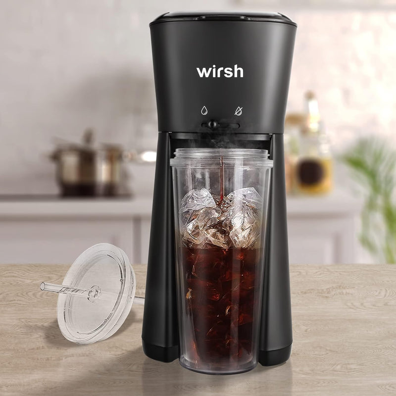 wirsh Iced Coffee&Tea Maker (Black)