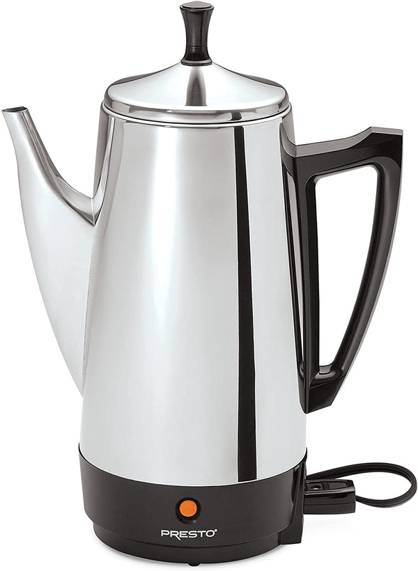 Presto 02811 Stainless Steel 12 Cup 120 Volt Percolator