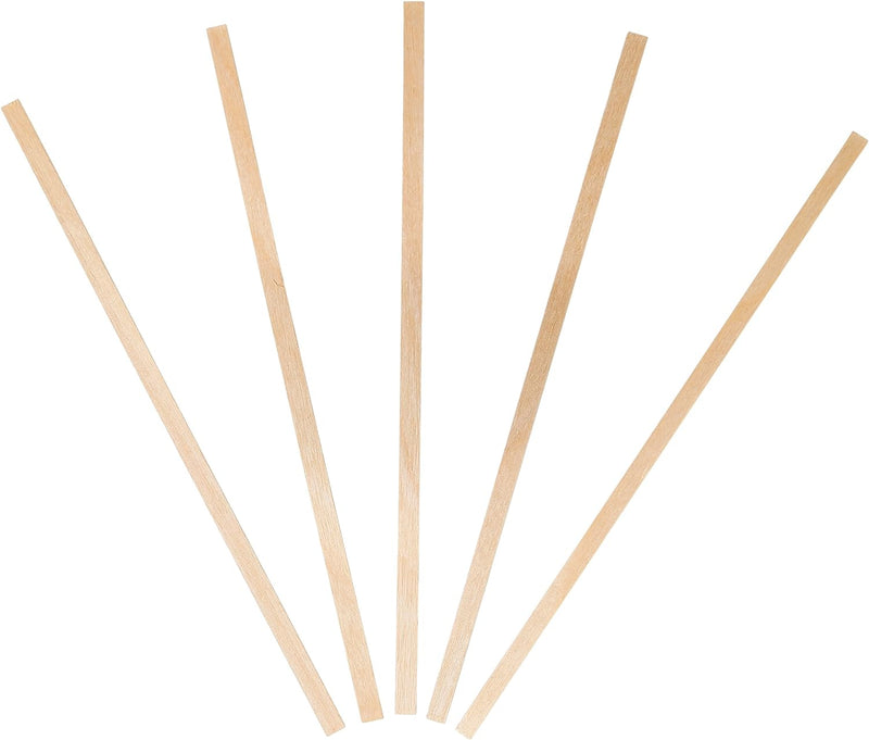 KingSeal Natural Birch Wood Coffee Stirrers, Stir Sticks, 5.5 Inch, Square End, Earth-Friendly, Biodegradable - 2 Boxes of 1000 (2000 Count)