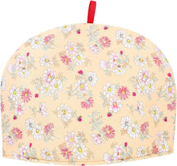 Tea Cosy Cover Teapot Warmer Teapot Cover Warmer Thick Cotton Printing Flower Tea Pot Decor Cover, Tea Cozy for Kitchen Home Tea Pot 33X33X23CM