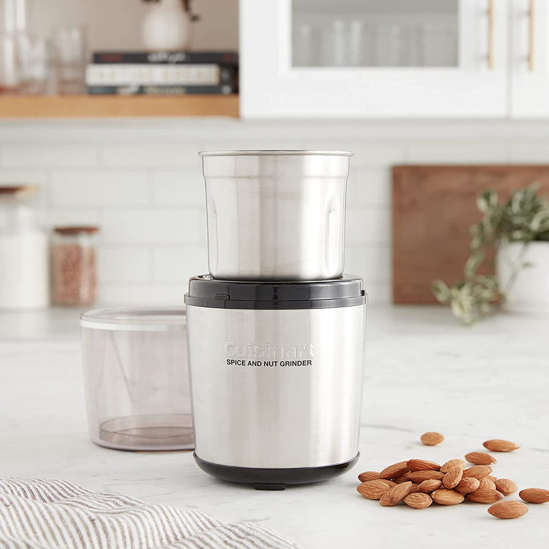 Cuisinart SG-10 Electric Spice-and-Nut Grinder, Stainless/Black, Mini