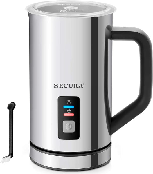 Secura Automatic Milk Frother, 4-in-1 Electric Milk Steamer, 17oz