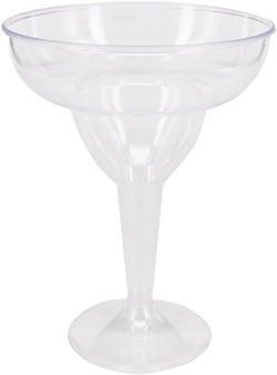 Belinlen 18 Count 11oz Clear Hard Plastic Margarita Glasses/Party Cups Wedding Parties Cocktail Cups