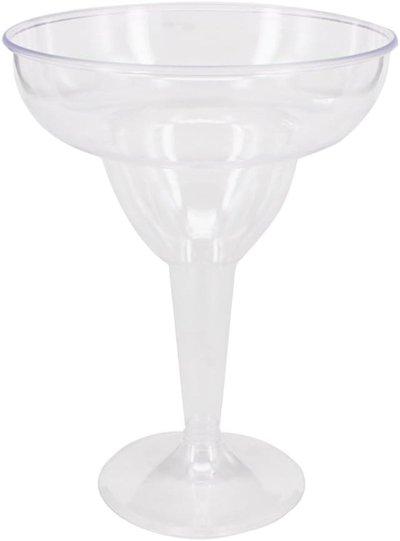 Belinlen 18 Count 11oz Clear Hard Plastic Margarita Glasses/Party Cups Wedding Parties Cocktail Cups