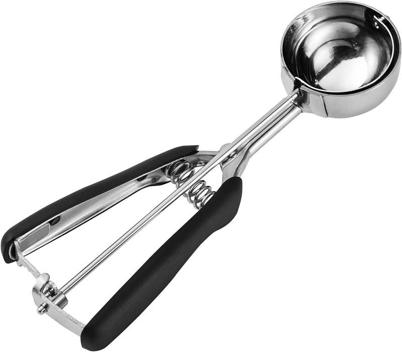 JUNADAEL J Mini Cookie Scoop, 2 Teaspoons/ 10 ml (1/3 oz) Cookie Dough Scoop, Cookie Scoop for Baking, Comfortable Grip, Non-Slip