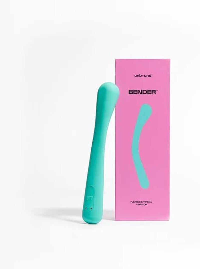 Unbound Bender: Flexible, Portable, Rechargeable, Waterproof Massager, Quartz