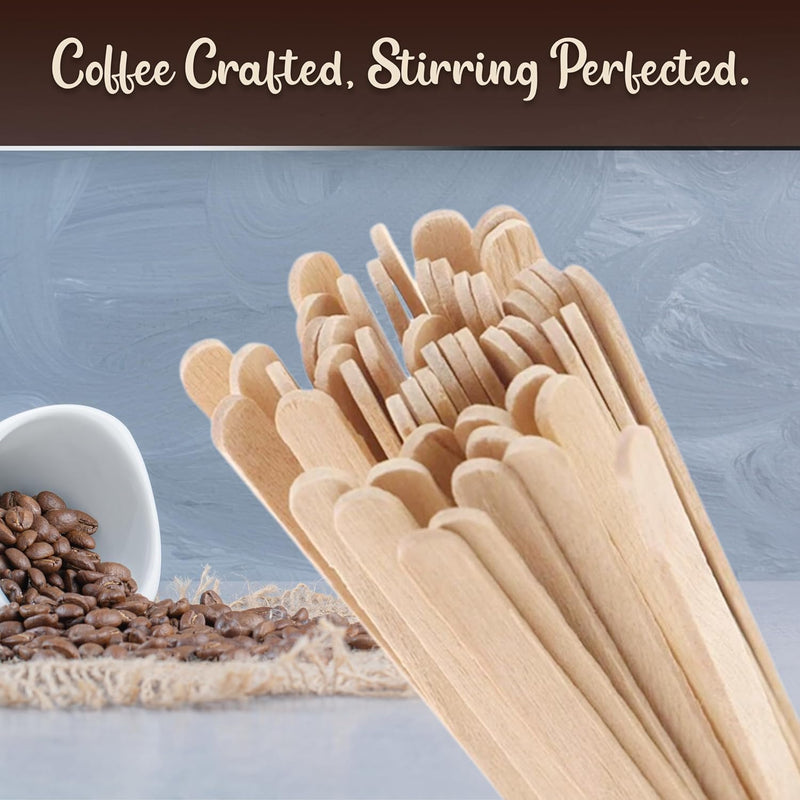 Perfect Stix Wooden Coffee Stirrer Stick, 7-1/2" Length (Pack of 1,000)