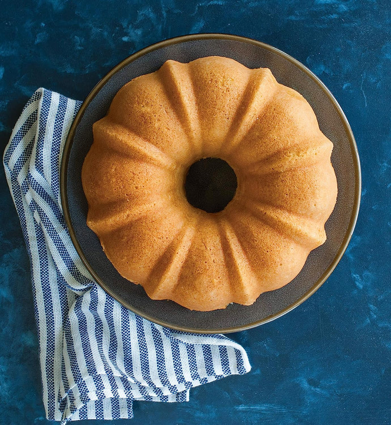 Nordic Ware Formed Bundt Pan 6-Cup - Navy