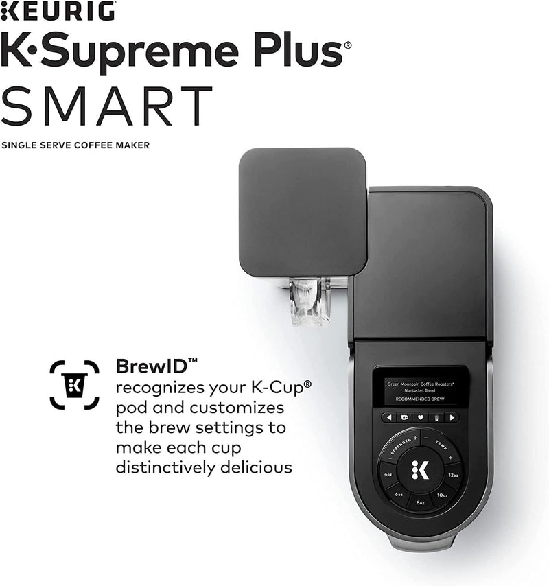 Keurig® K-Supreme Plus SMART Single Serve K-Cup Pod Coffee Maker, Black