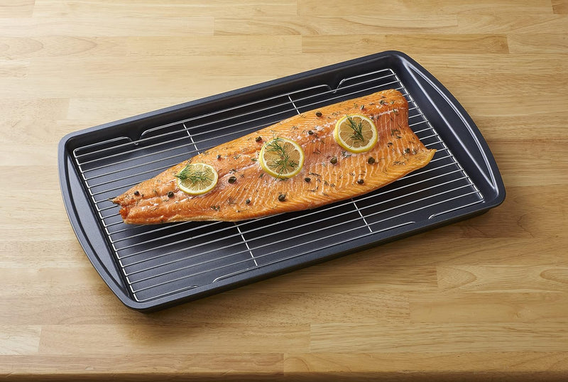 Non-Stick Baking Sheets Set of 3 - Oven  Dishwasher Safe