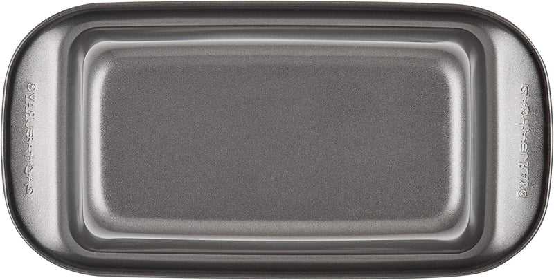 Rachael Ray Nonstick Meatloaf Pan with Insert 9x5 Gray