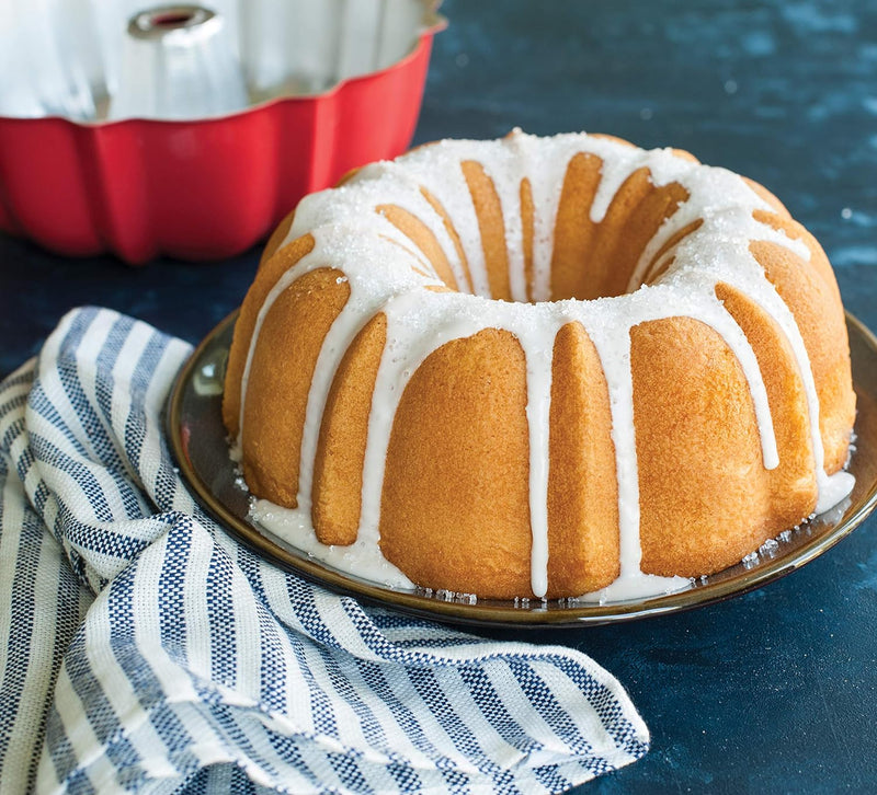 Nordic Ware Formed Bundt Pan 6-Cup - Navy