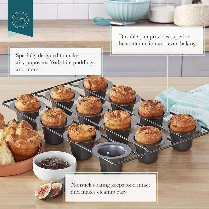 Chicago Metallic 6-Cup Popover Pan - Professional Kitchen Bakeware