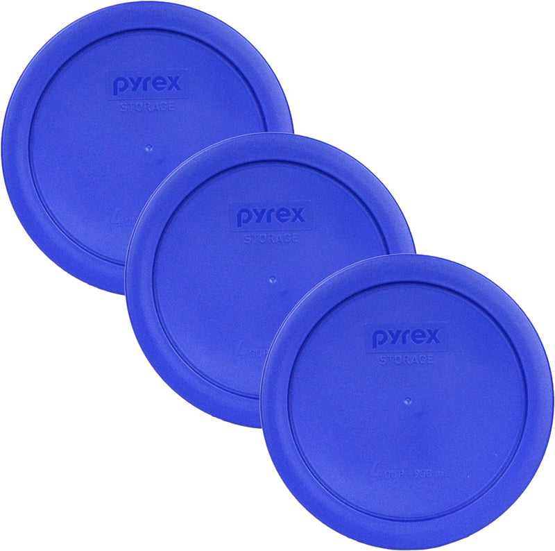 Pyrex 7201-PC 4-Cup Glass Bowl Lid - Muddy Aqua