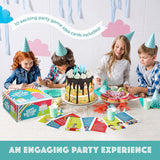 Baketivity DIY Birthday Cake Decorating Set for Girls and Boys. Box includes all Pre-Measured Ingredients, Birthday Candles, Chef Hat and Apron. Perfect for Birthday Gift for Kids, Teens, and Adults.