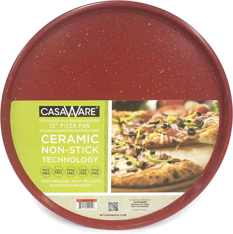 12-Inch Silver Granite PizzaBaking Pan from casaWare