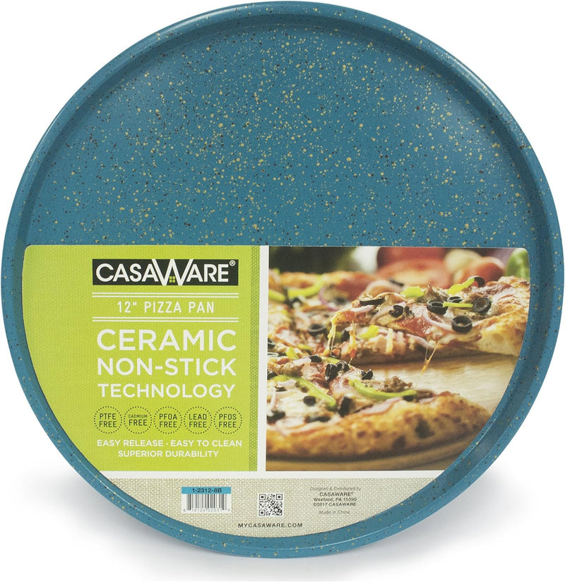 12-Inch Silver Granite PizzaBaking Pan from casaWare