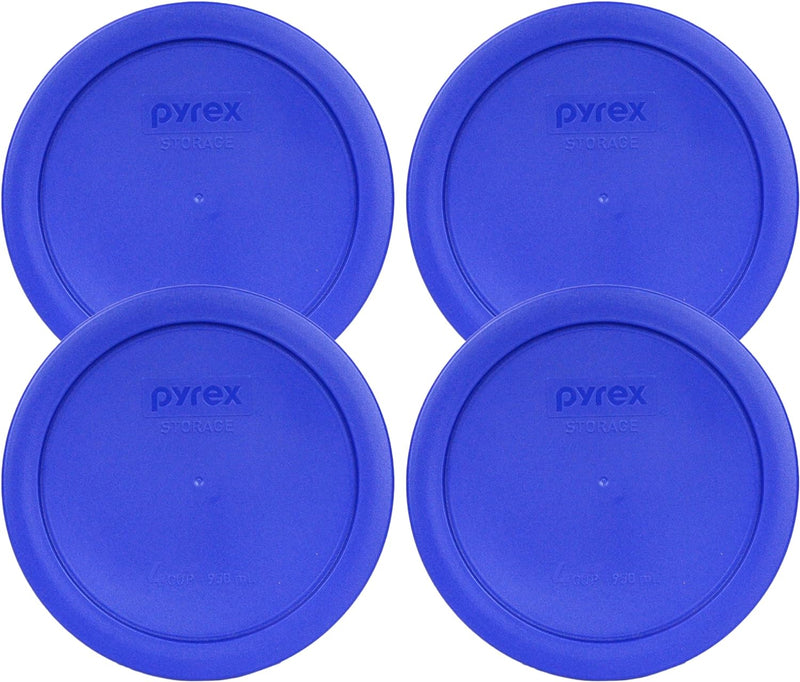 Pyrex 7201-PC 4-Cup Glass Bowl Lid - Muddy Aqua