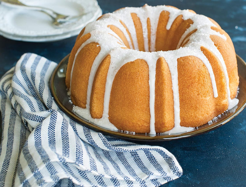 Nordic Ware Formed Bundt Pan 6-Cup - Navy