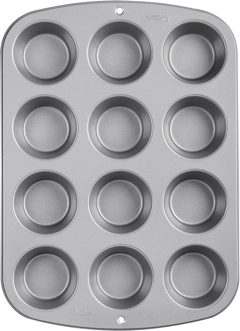Non-Stick Jumbo Muffin Pan - 6 Cup 2 count Pack of 1 by Wilton Recipe Right