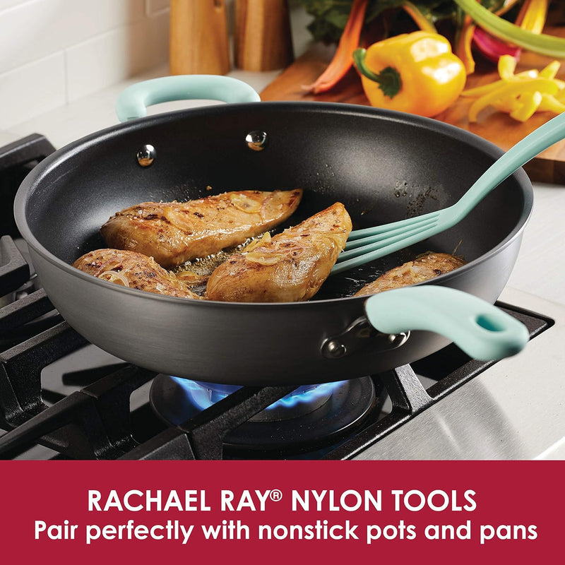 Rachael Ray Cucina Nonstick Bakeware Set - 10 Piece Latte  Cranberry