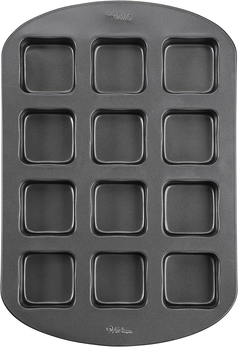 Wilton 12-Cavity Steel Brownie Bar Pan