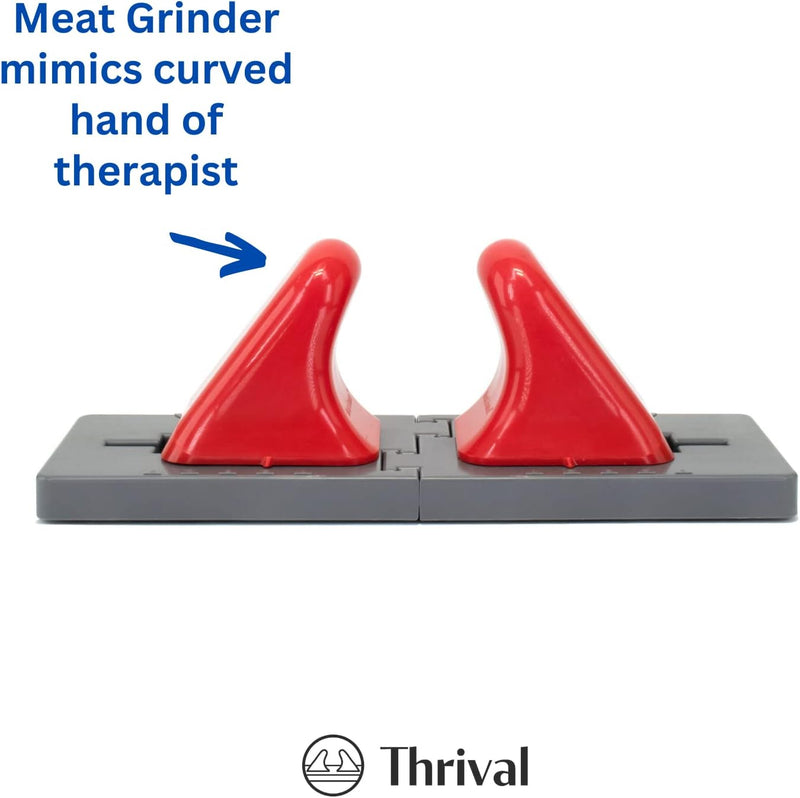 Thrival Deep Tissue Pro- Fully Adjustable Psoas, Back and Hip Flexor Muscle Release Tool for Deep Tissue, Trigger Point Massage – Made in USA