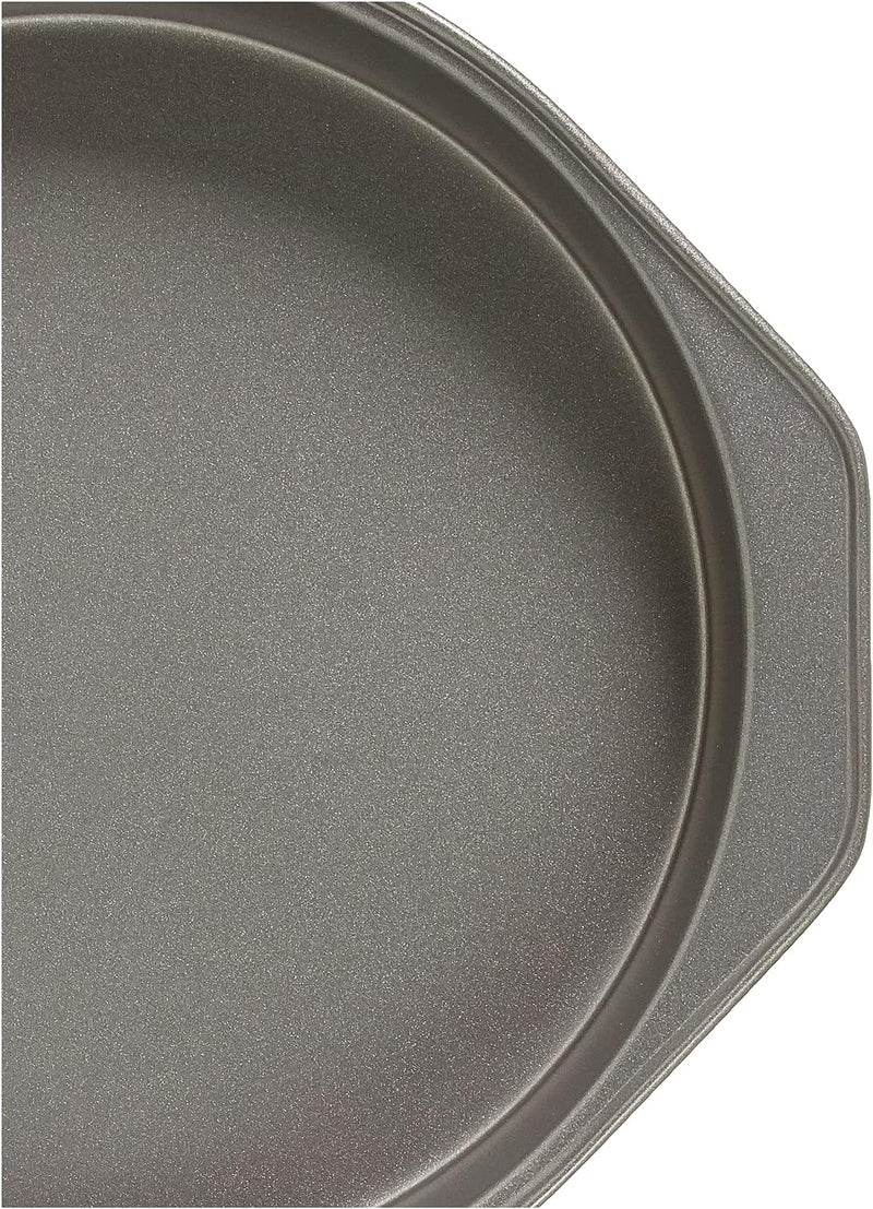 Nonstick Round Baking Cake Pan - 9 Inch Set of 2 - Gray