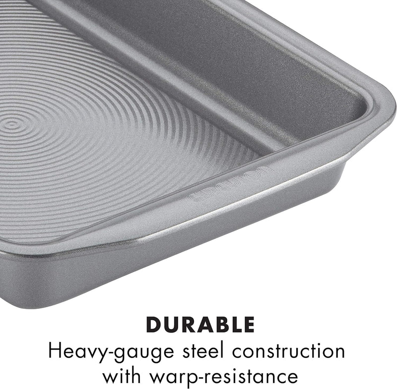 Nonstick Bakeware - 10 x 15 Baking Sheet - Gray