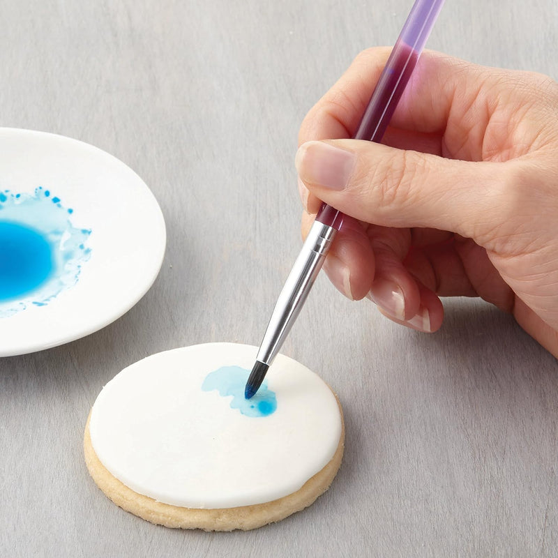 Wilton Decorating Brush Set - Food Safe for Edible Glitter and Painting Treats