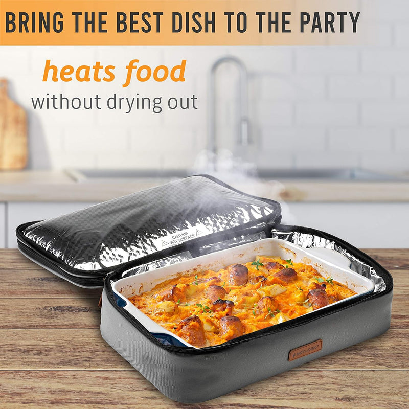 HotLogic Portable Food Warmer and Casserole Carrier - Black