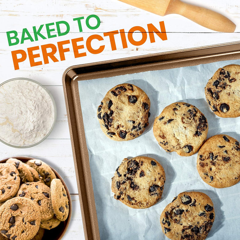 Nutrichef Baking Trays - 2 Piece Set