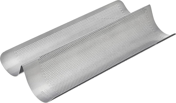 Commercial French Bread Pan - Non-Stick Perforated Chicago Metallic