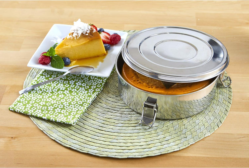 Imusa Flan Mold - Silver